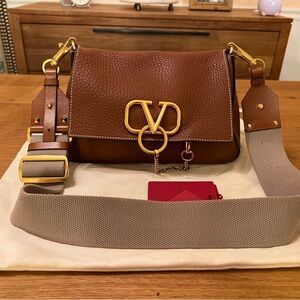 Valentino Leather Shoulder Bag